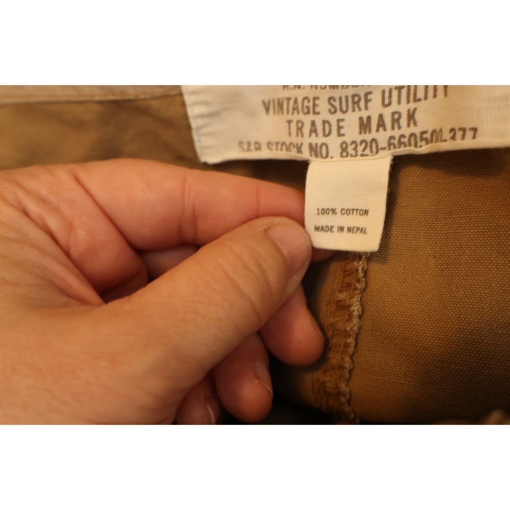WONDERWALL Broken-In Camo Cargo Shorts Men's‎ 38 Utility Vintage Y2K Canvas - Picture 9 of 9